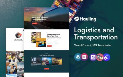 Taşımacılık - Lojistik, Taşımacılık Ve Kargo Hizmetleri WordPress Elementor Teması