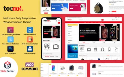 Teccol - Mobil Uyumlu WooCommerce Teması