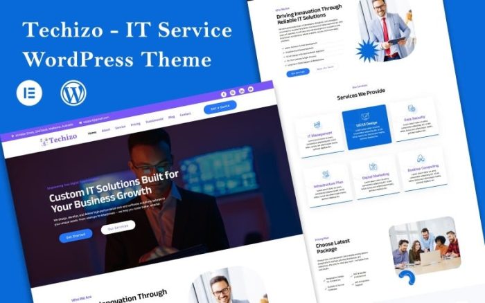 Techizo - BT Hizmeti ve Geliştirme WordPress Teması
