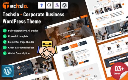 Techslo - Kurumsal İş WordPress Teması