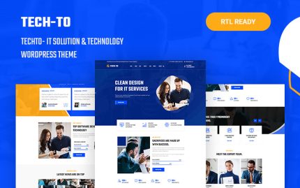 Techto - BT Çözümü ve Teknolojiye Mobil Uyumlu WordPress Teması