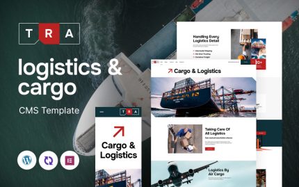 Tra - Lojistik Ve Kargo Hizmetleri Çok Amaçlı Mobil Uyumlu WordPress Teması