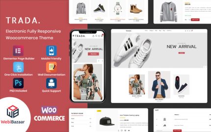 Trada - Moda Mağazası WooCommerce Teması