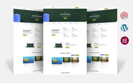 Trandg - Yaratıcı Ajans Elementor WordPress Teması