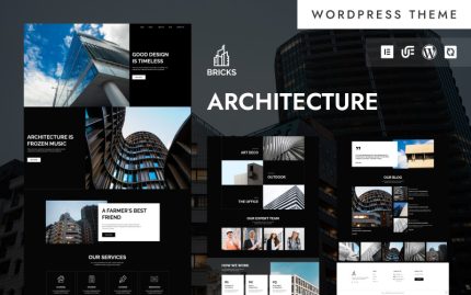 Tuğlalar - Modern Mimarlık ve İnşaat WordPress Elementor Teması