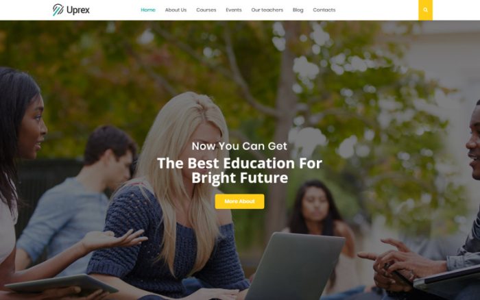Uprex - Eğitim Çok Amaçlı Modern WordPress Elementor Teması