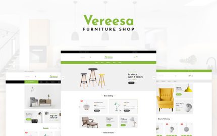 Vereesa - Modern Mobilya Mağazası WooCommerce Teması