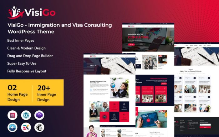 Visigo - Göçmenlik ve Vize Danışmanlığı WordPress Teması