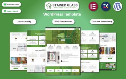 Vitray – Pencere ve Kapı Hizmetleri WordPress Elementor Teması