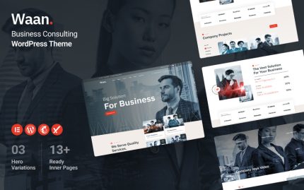 Waan – İş Danışmanlığı WordPress Teması