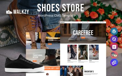 Walkzy - Ayakkabı Mağazası WordPress Teması