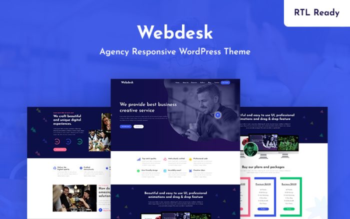 Webdesk - Ajans Mobil Uyumlu WordPress Teması