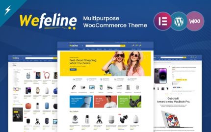 Wefeline - Mega Mağaza ve Elektronik WooCommerce Teması