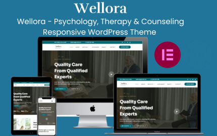 Wellora - Psikoloji, Terapi ve Danışmanlık Mobil Uyumlu WordPress Teması