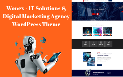 Wonex - BT Çözümleri ve Dijital Pazarlama Ajansı WordPress Teması