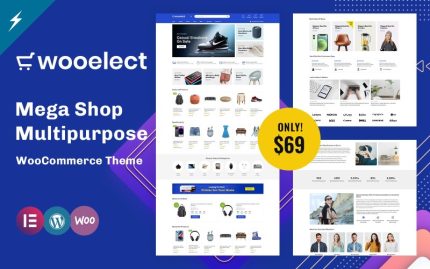 Wooelect - Mega Mağaza Çok Amaçlı WooCommerce Teması
