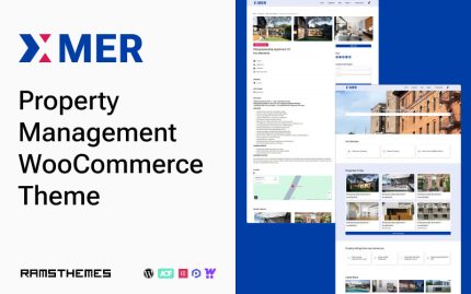 XAMER - Emlak Yönetimi WooCommerce Teması