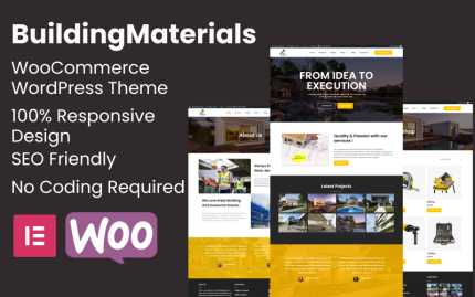 YapıMalzemeleri - Modern WooCommerce E-Ticaret Teması