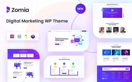 Zomia - Dijital Pazarlama ve SEO Ajansı WordPress Teması