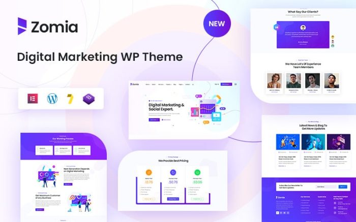 Zomia - Dijital Pazarlama ve SEO Ajansı WordPress Teması