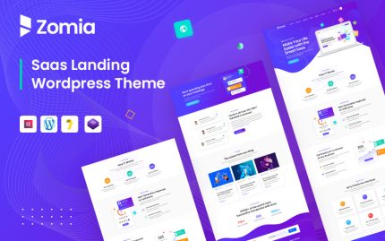 Zomia - Saas Giriş ve Başlangıç WordPress Teması.