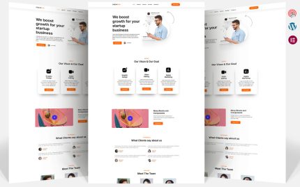Agencya - Yaratıcı Ajans ve Şirket Elementor WordPress Teması