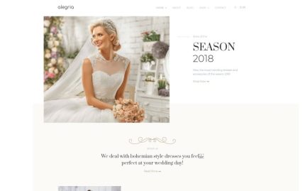 Alegria - Düğün Salonu Elementor WooCommerce Teması