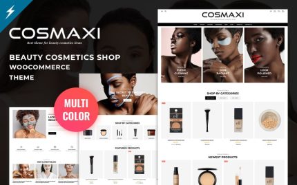 Cosmaxi- Güzellik ve Kozmetik Mağazası WooCommerce Teması