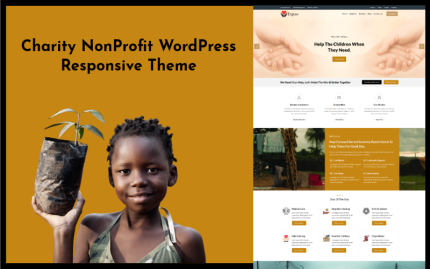 Expoa - Hayırseverlik Amaçlı Kâr Amacı Gütmeyen WordPress Teması