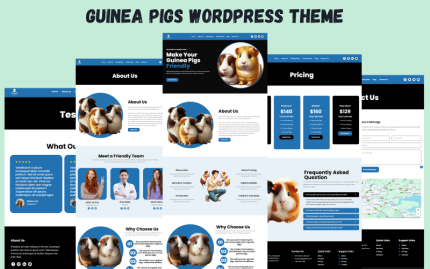Gine Domuzları WordPress Teması