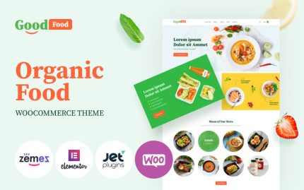 GoodFood - Şık Organik Gıda Teması WooCommerce Teması