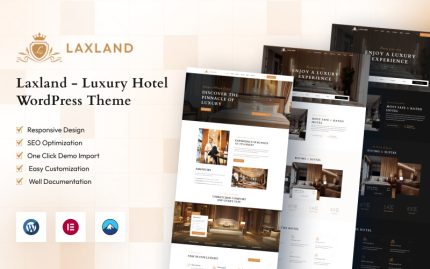 Laxland - Lüks Otel WordPress Teması