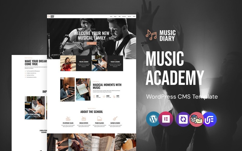 MusicDiary - Müzik Akademisi ve Enstrüman Eğitimi WordPress Elementor Teması MusicDiary - Müzik Akademisi ve Enstrüman Eğitimi WordPress Elementor Teması