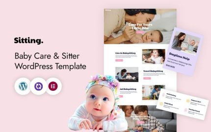 Oturma – Bebek Bakımı ve Bakıcısı WordPress CMS Elementor Teması