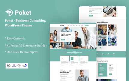 Poket - İş Danışmanlığı WordPress Teması