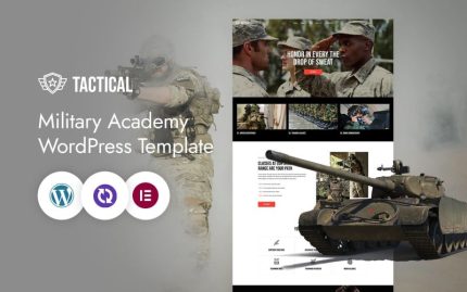 Taktiksel – Ordu Eğitimi ve Askerlik Hizmeti CMS Elementor Teması