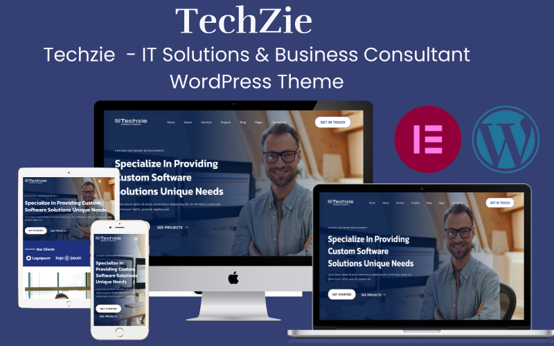 Techzie - BT Çözümleri ve İş Danışmanı WordPress Teması Techzie - BT Çözümleri ve İş Danışmanı WordPress Teması