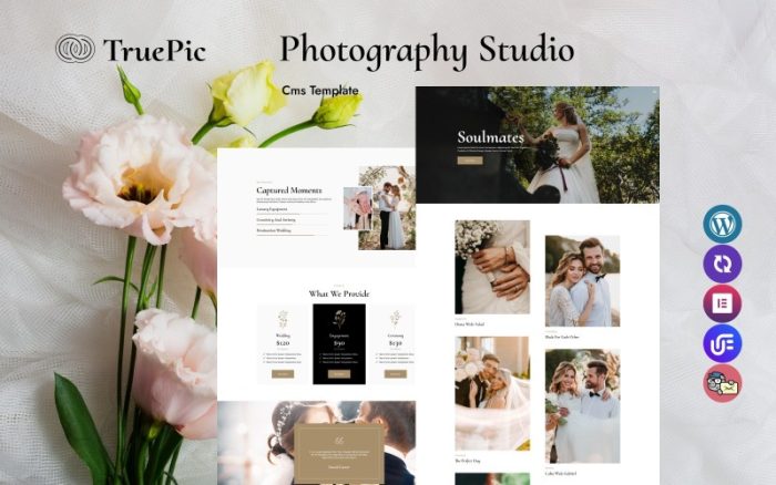 Truepic - Düğün Fotoğrafçılığı WordPress Teması